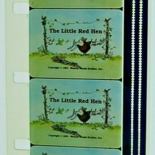 16mm Film The Little Red Hen (1991),  Colour Cartoon