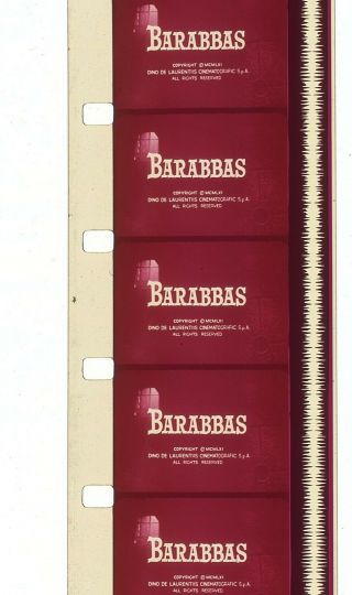 16mm Feature Film Movie - Barabbas (1961) - Anthony Quinn
