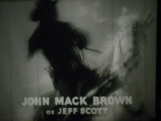 16mm The Oregon Trail Johnny Mack Brown Fuzzy Knight 1939 2