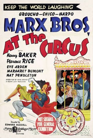16mm B&W Sound Feature - THE MARX BROS.  