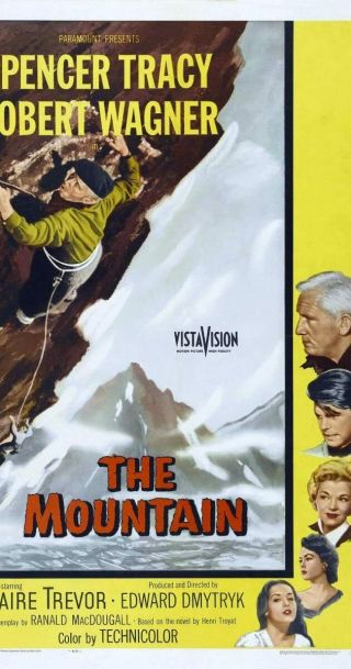 16mm The Mountain 1956 Spencer Tracy Feature Ib Tech Missing 20min However