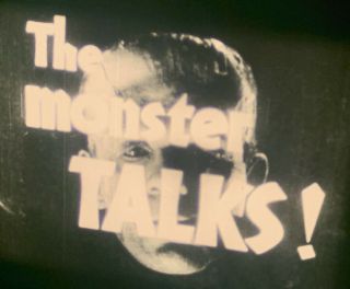 Bride Of Frankenstein 1935 16mm Trailer,  Boris Karloff