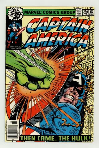 Captain America 230 Vf 8.  0 1979