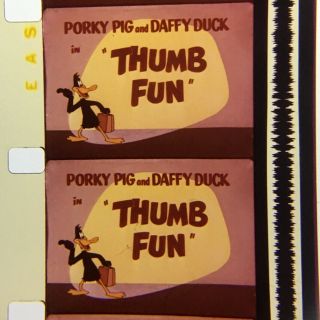 16mm Film Cartoon: Loony Toons - " Thumb Fun”