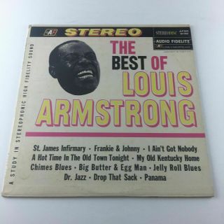 Louis Armstrong The Best Of Louis Armstrong Vinyl Lp Afsd 6132