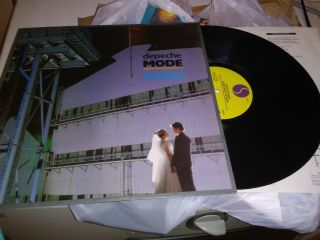 Depeche Mode - Some Great Reward - Lp - 1st Press 1984 W/ Printed Lyric Sleeve