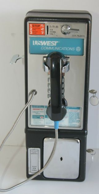 Payphone Vintage Western Electric Us West That For Home Use For Cigo - 12