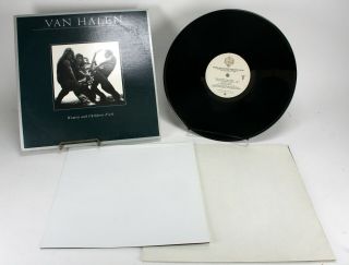 Van Halen - Women And Children First - W/ Poster - Vinyl Lp Record Album