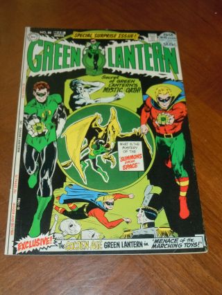 Green Lantern 88 (1972) Vf (8.  0) Neal Adams Cvr 1st Print Golden Age Story