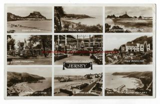 Jersey 2 Multiview Real Photo Vintage Postcards 18.  11