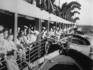 RARE 16mm Movie Castle Film WWII 1942 U.  S.  NAVY raid on MARSHALL ISLANDS 3