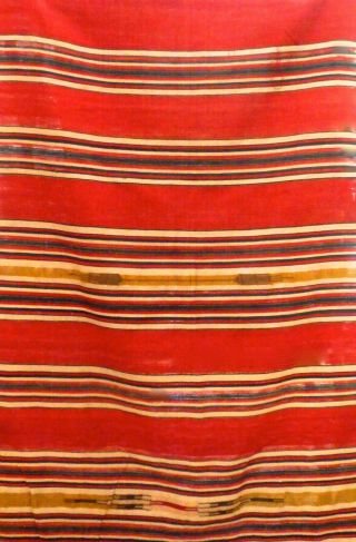Antique Syrian Textiletent Panel 27 " X84 "