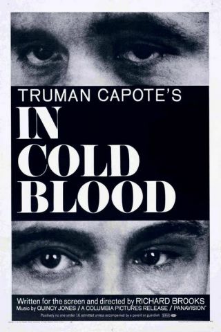 Rare 16mm Feature: In Cold Blood (robert Blake) Truman Capote Classic