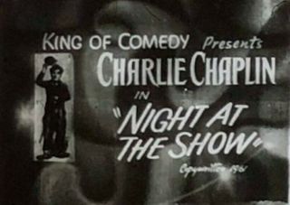 16mm Film Comedy Classics With Charlie Chaplin,  Our Gang,  And W.  C.  Fields
