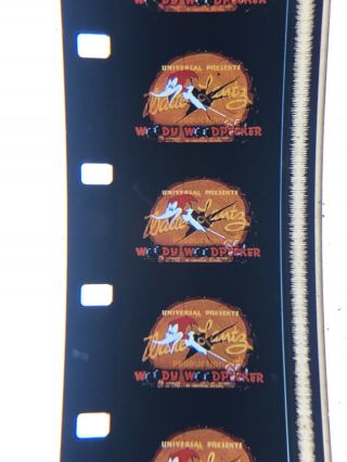 16mm sound Kodachrome well Oiled Woody Woodpecker 1947 Theatrical vg 400” 3