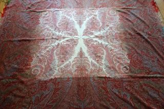 Antique Textiles - Circa 19thc.  Paisley,  Kashmir ?shawl