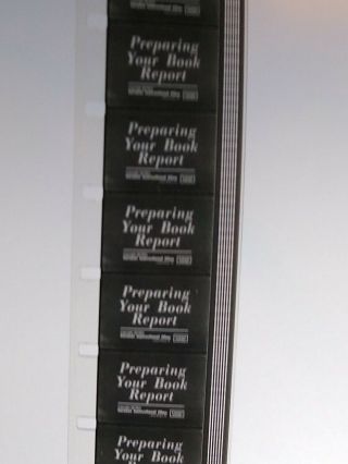 Preparing Your Book Report - 16mm Educational Film - A Coronet Film