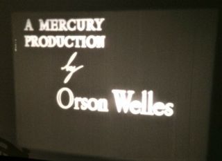 Citizen Kane (1941) 16mm On 3 - 1600 Ft Reels.  B & W Sound - Orson Welles