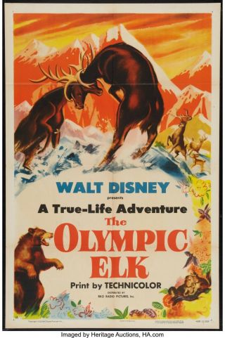 16mm The Olympic Elk - Ib Tech,  1200 