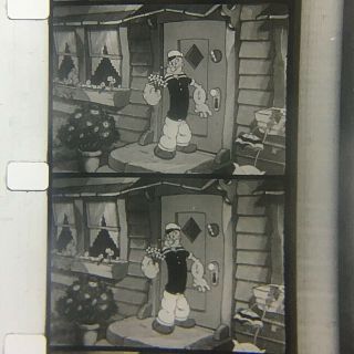 16mm Film Cartoon: Popeye - " With Little Sweet 