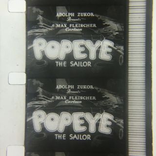 16mm Film Cartoon: Popeye - 