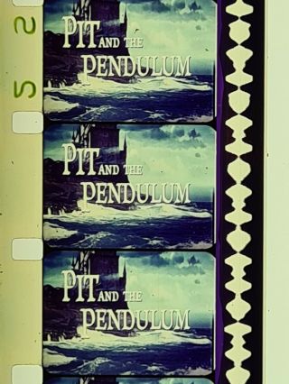 The Pit & The Pendulum 1961 16mm Feature Film Vincent Price Roger Corman Aip