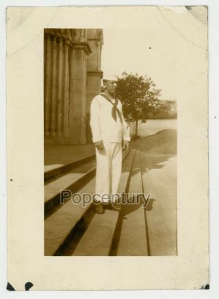 China Photograph 1923 Usmc Uss Asheville Us Navy Sailor Kid Digot Photo