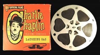 " Laughing Gas " Charlie Chaplin Double Perf 16mm.  4 " American Slapstick " Dvd