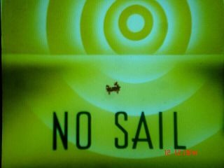 16mm Cartoon: " No Sail " 1945 I.  B.  Tech