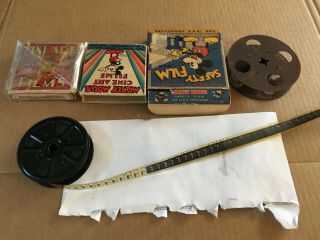 16mm Film Cartoon: Pluto And Mickey Mouse Safety Film With Boxes