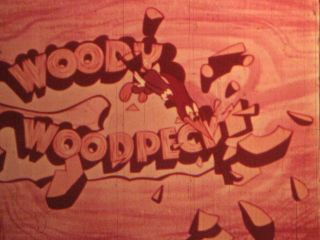 16mm Movie Film 1957 WOODY WOODPECKER Cartoon 