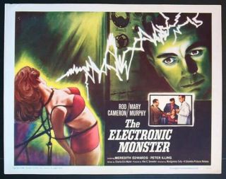 Rare 16mm Feature: The Electronic Monster (rod Cameron / Mary Murphy) Horror