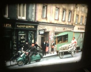 Vintage 16mm Amateur Movie Film Continental / European Holiday Colour Silent