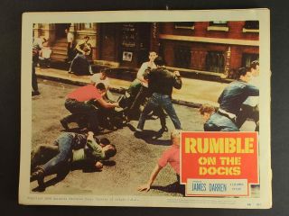 Rare 16mm Feature: Rumble On The Docks (james Darren) 