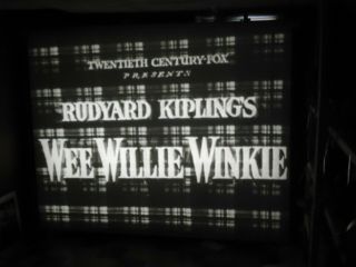 16mm Wee Willie Winkie Shirley Temple Victor Mclaglen Cesar Romero 1937
