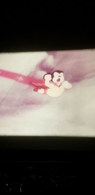 16 Mm Cartoon Package Of Two Mighty Mouse Cartoons " Two Barbers ",  " At The Circus