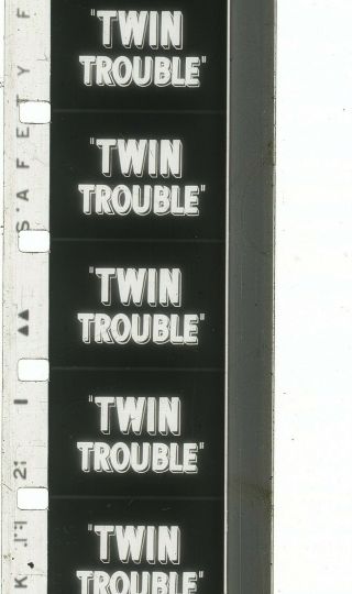 16mm Film Short - Twin Trouble (1936) - Laurel And Hardy