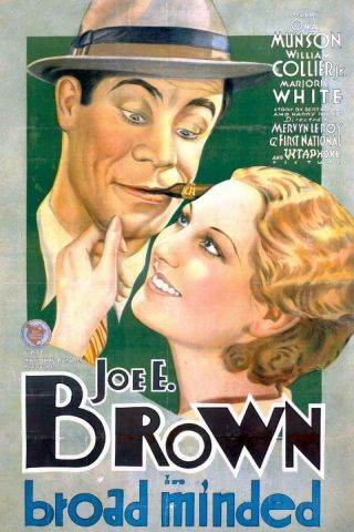 Broadminded - 16mm.  Joe E.  Brown,  Bela Lugosi,  Thelma Todd