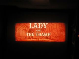 16mm Lady And The Tramp Walt Disney Scope Faded Peggy Lee Barbara Luddy 1955