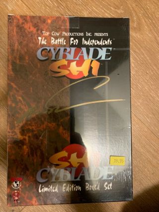 Autographed Shi Cyblade Limited Edition Boxed Set