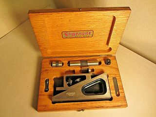 Starrett No.  995 Planer Gage & Wood Case - From My Father 