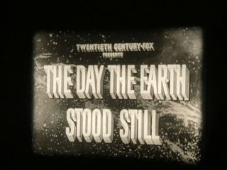The Day The Earth Stood Still (1951).  16mm Feature Film.  Very Good Print.