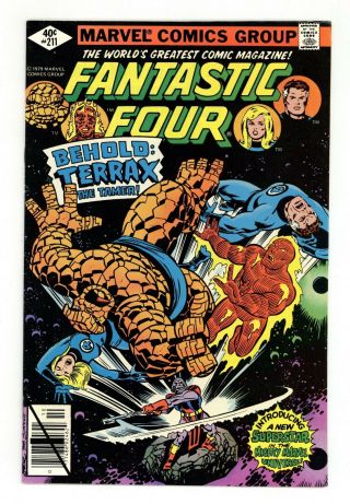 Fantastic Four 211 Fn/vf 7.  0 1979