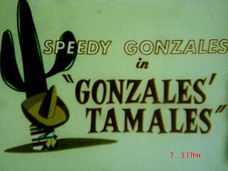 16mm Cartoon: " Gonzales Tomales " 1957 I.  B.  Tech