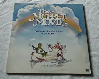 " The Muppet Movie " 1979 Motion Picture Soundtrack Gatefold Vinyl Lp