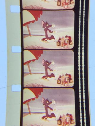 16mm sound Color Cartoon Cat&Mermouse Tom&Jerry 1949 Theatrical vg 400” 2