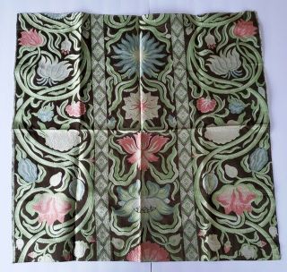 Vintage Arts And Crafts Silk Panel 1