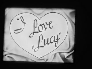 16mm B&w Film,  I Love Lucy,  S5,  E21,  " Lucy In The Swiss Alps ",  1956.