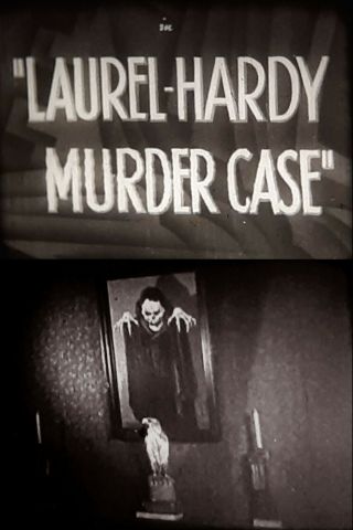 16mm " Laurel - Hardy Murder Case " Spooky Fun With Stan And Ollie