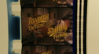 16mm Film Laverne & Shirley Color Tv Episode From Suds To Stardom 1976 Season 1